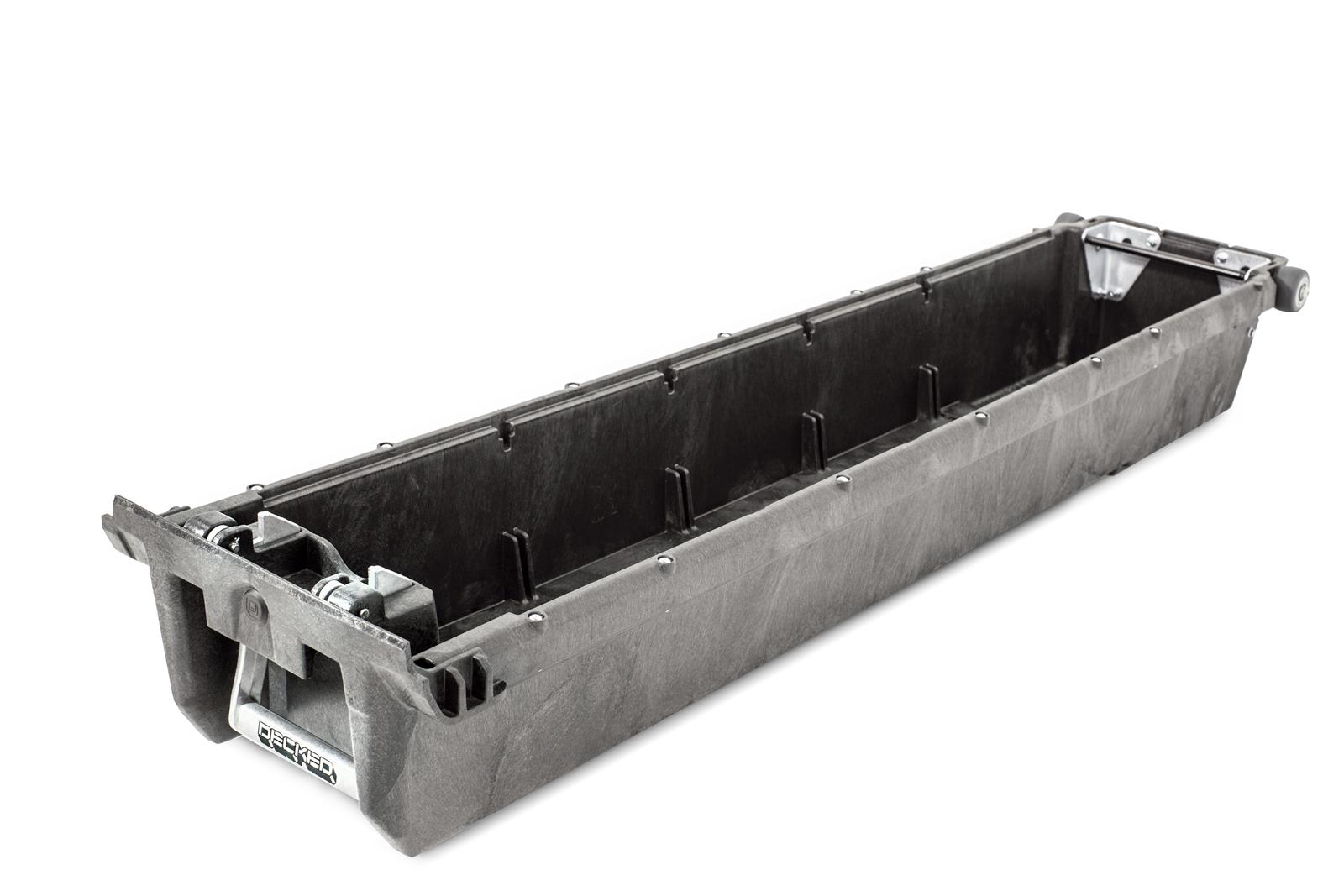 Decked In-Vehicle Storage Systems MN3 Truck Bed Toolboxes, Systems, Center of Truck Bed Location, 2-door, Polyethylene, Black, 5 ft. Bed Only, for Nissan, Kit thumbnail 8