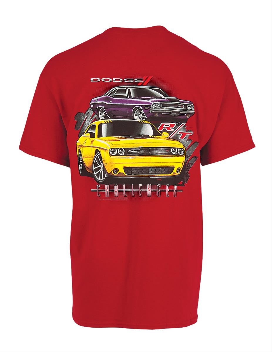 Summit Gifts 482052 Dodge Challenger R/T Past and Present T-Shirt | Summit  Racing