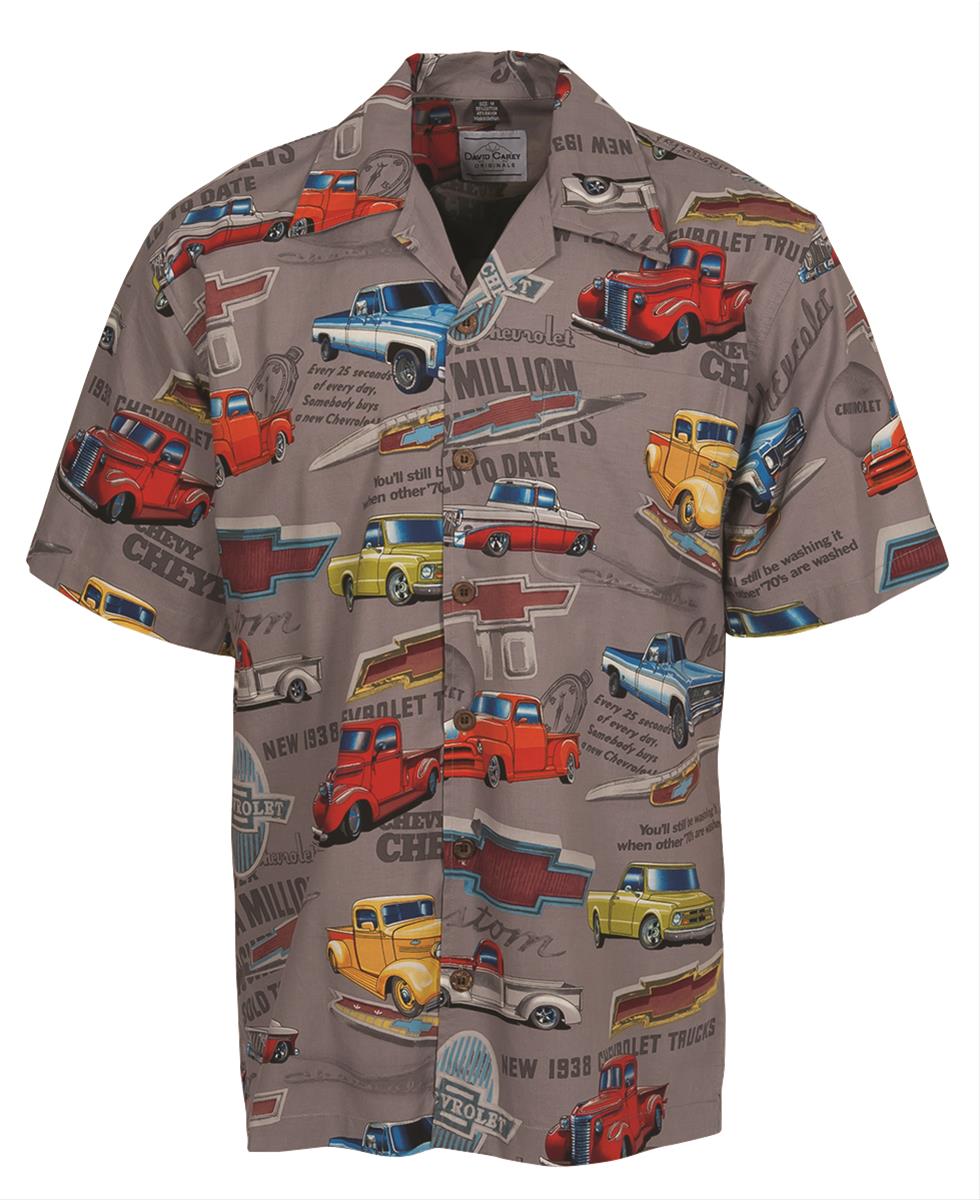 Classic Chevy Pickup Camp Shirt 487443 | eBay