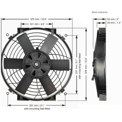 Davies Craig Dc-0148 Davies Craig Thermatic Electric Fans 