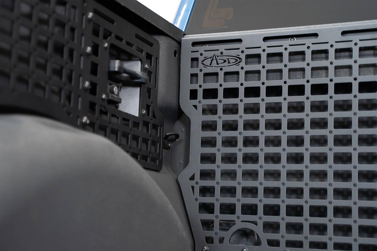 ADD Offroad Bed Cab MOLLE Panels for 2015-2020 F-150 - AC1102101NA Molle Panels, Steel, Black Powdercoated, Ford, Kit thumbnail 5