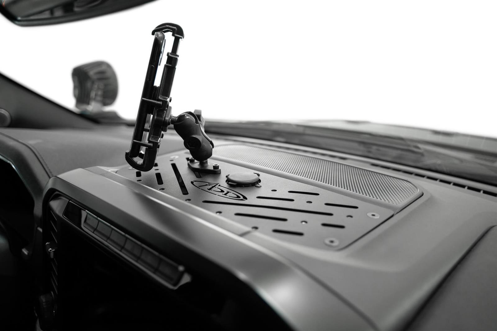 Addictive Desert Designs - ADD Offroad Mobile Device Mounting Brackets for 2021-2024 F-150 AC1901701NA Ford & Raptor Digital Dash Mount thumbnail 2