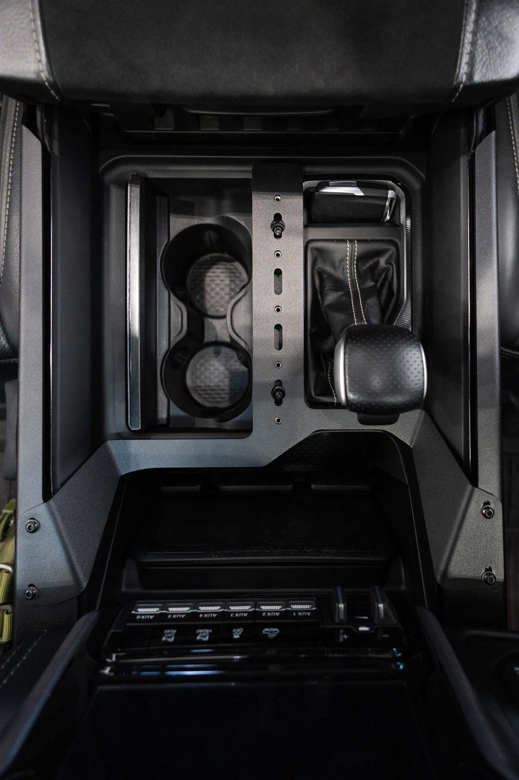 Addictive Desert Designs 2021+ RAM 1500 TRX Center Console Molle Panels & Digital Device Bridge thumbnail 6