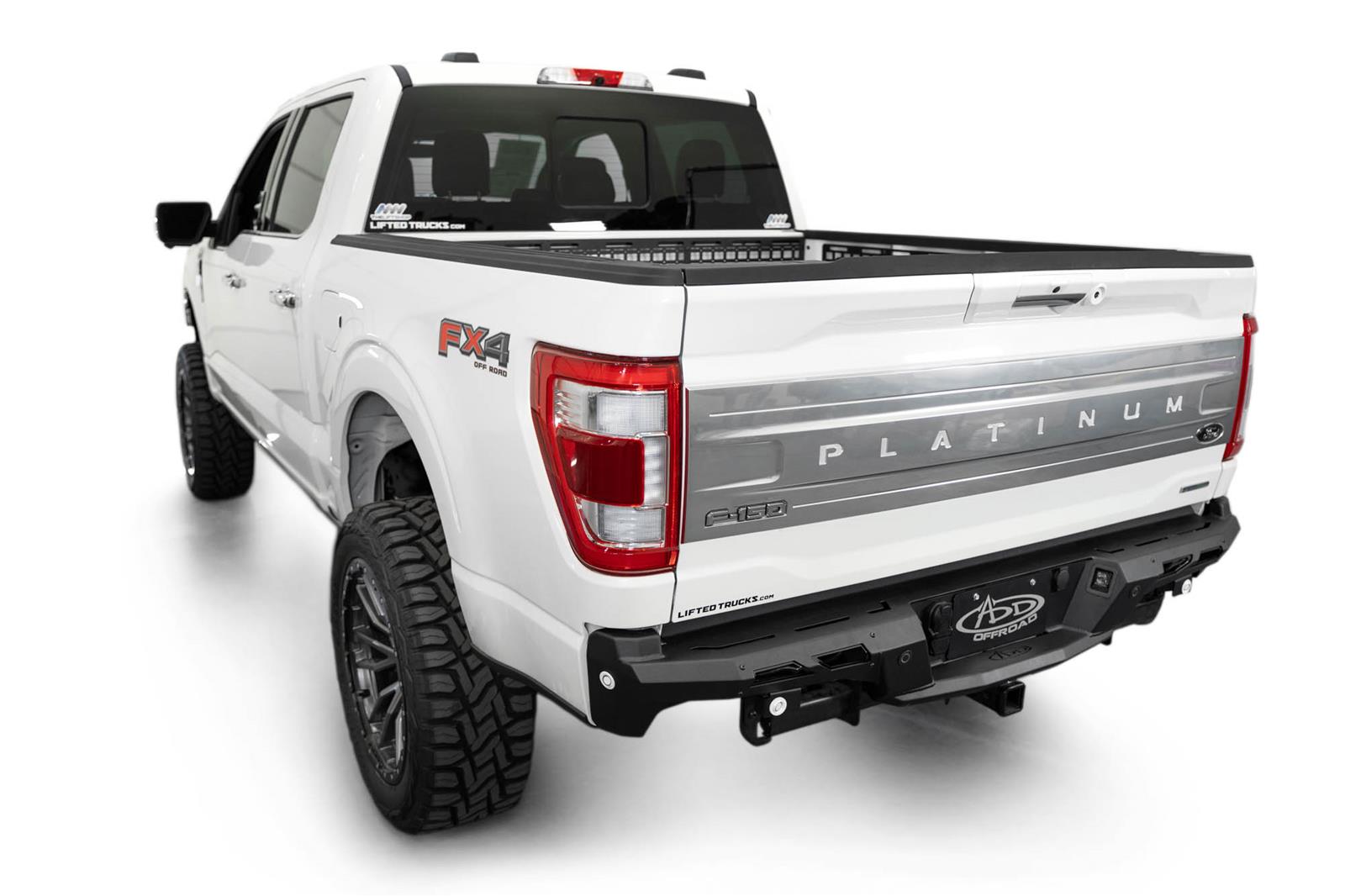 Addictive Desert Designs 21-23 Ford F-150 (excl. Raptor) Black Label Rear Bumper thumbnail 2