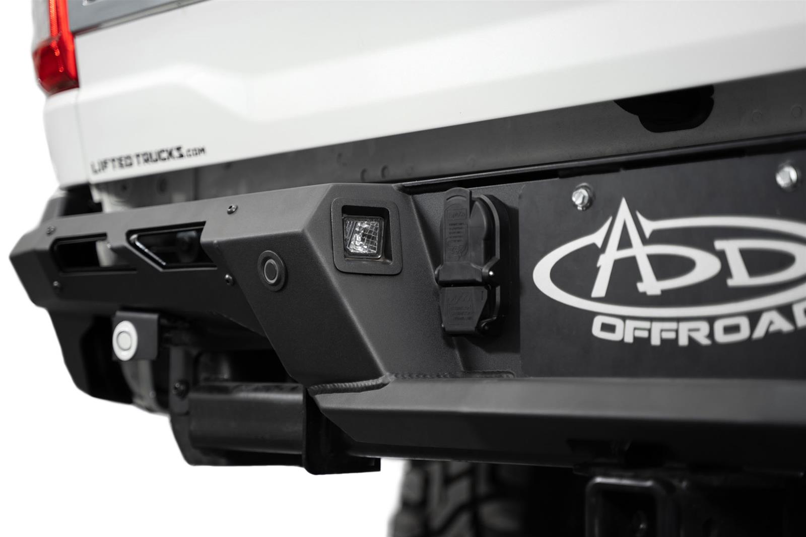 Addictive Desert Designs 21-23 Ford F-150 (excl. Raptor) Black Label Rear Bumper thumbnail 7