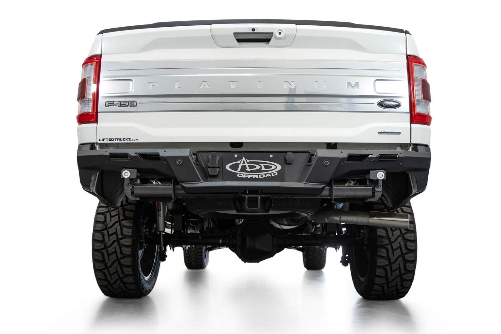 Addictive Desert Designs 21-23 Ford F-150 (excl. Raptor) Black Label Rear Bumper thumbnail 5