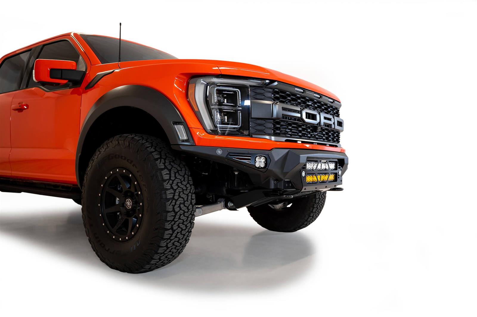 Addictive Desert Designs 2021+ Ford Raptor Bomber Front Bumper w/ Dual 20IN LED Mounts thumbnail 5