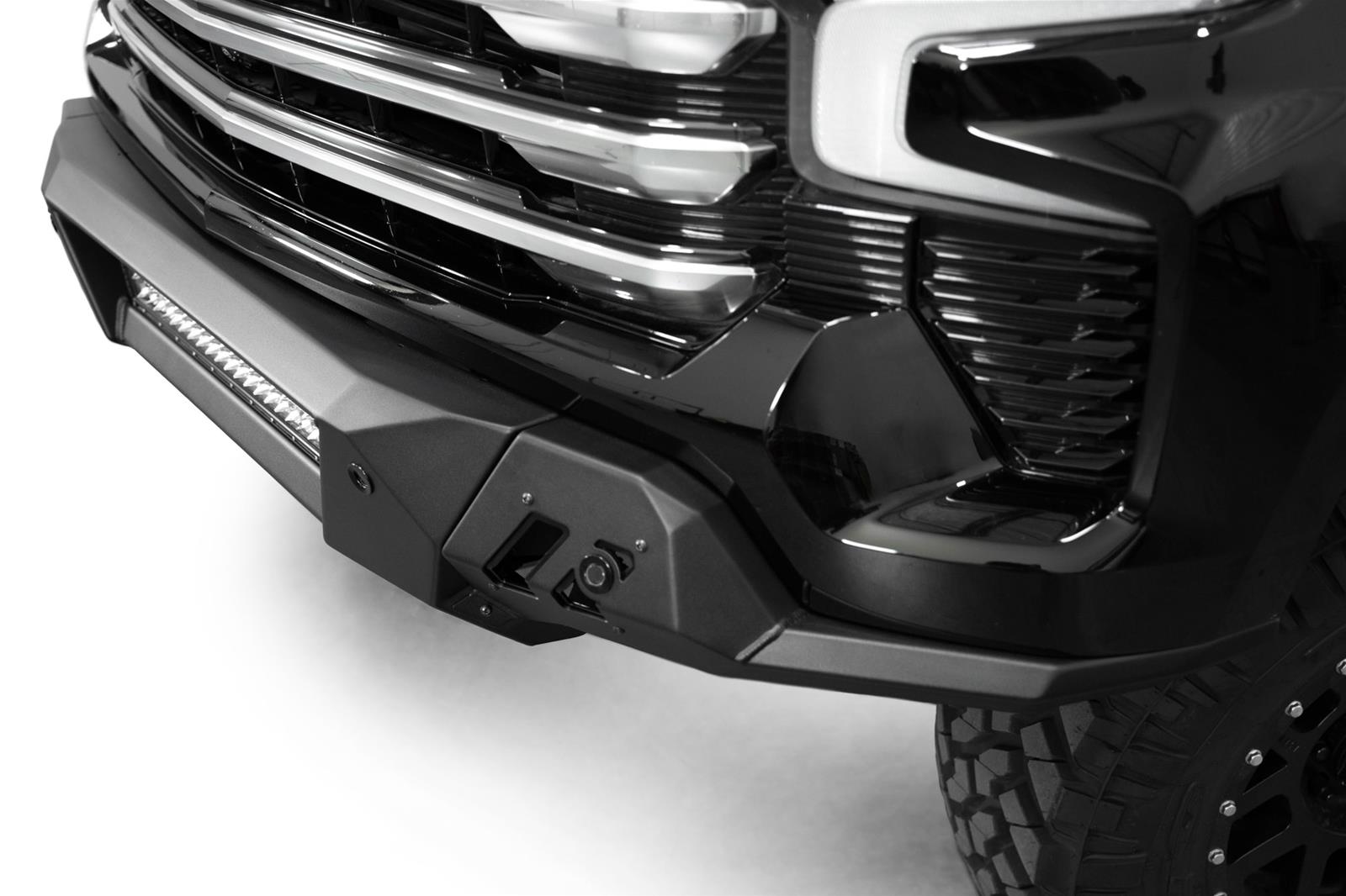 Addictive Desert Designs2022+ Chevrolet Silverado 1500 Black Label Front Bumper thumbnail 5