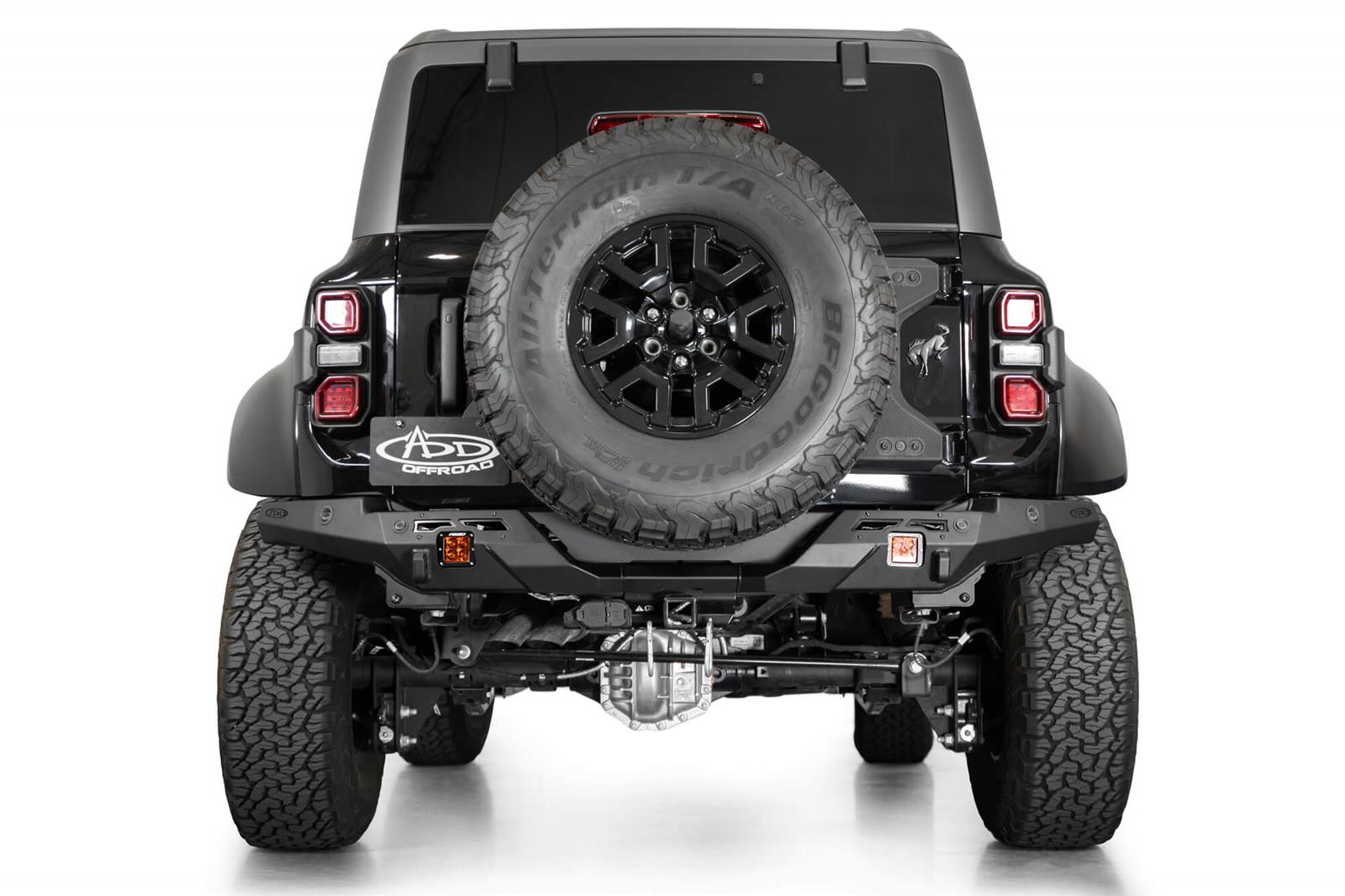 Addictive Desert Designs 2022+ Ford Bronco Raptor Phantom Rear Bumper thumbnail 8