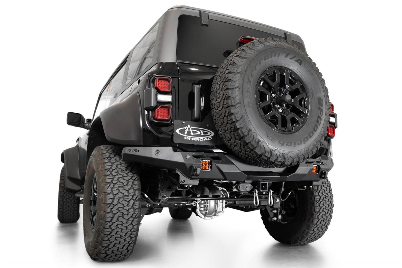 Addictive Desert Designs 2022+ Ford Bronco Raptor Phantom Rear Bumper thumbnail 9