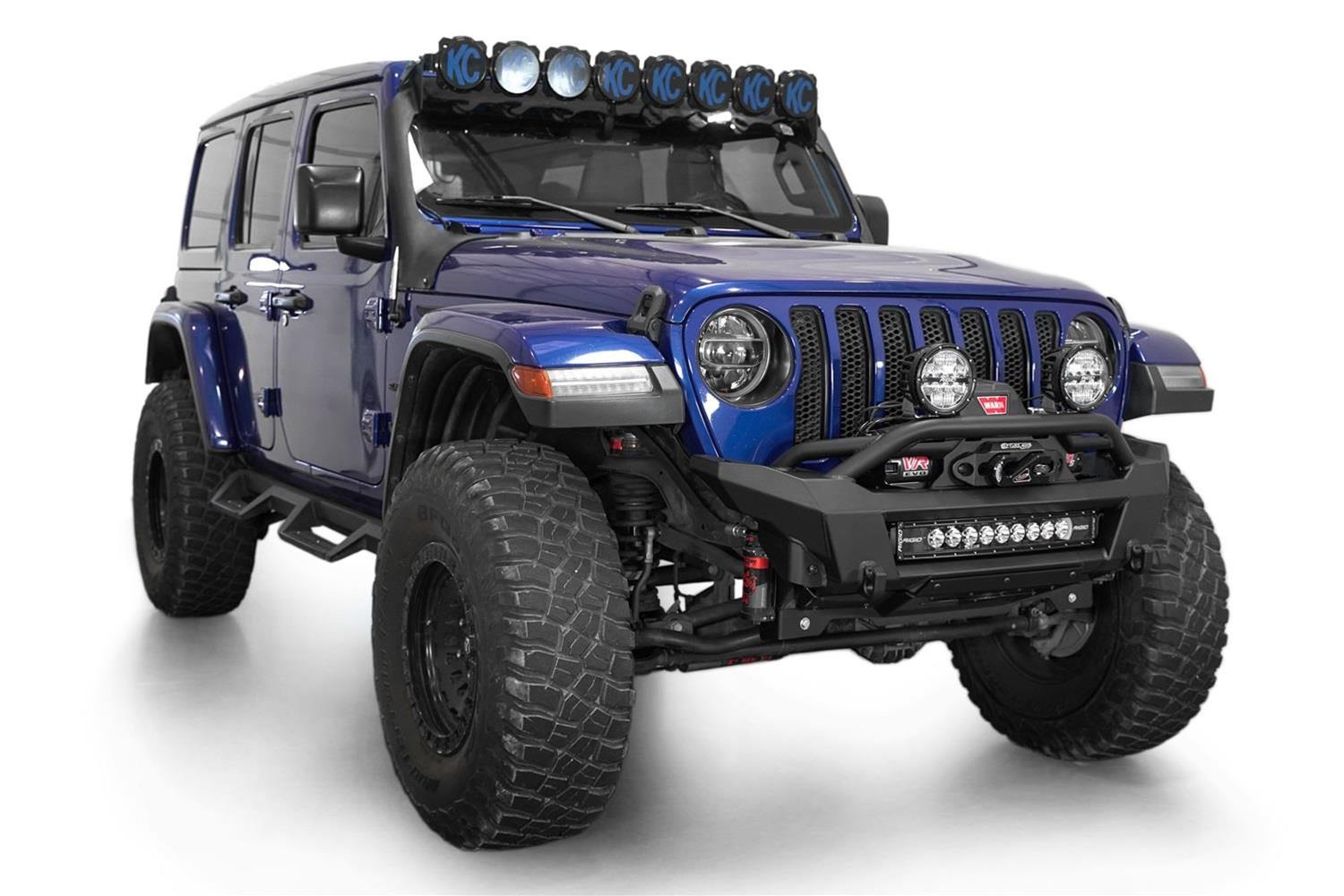 Addictive Desert Designs18-24 Jeep Wrangler JL / 18-24 Jeep Gladiator JT Phantom Front Bumper thumbnail 3