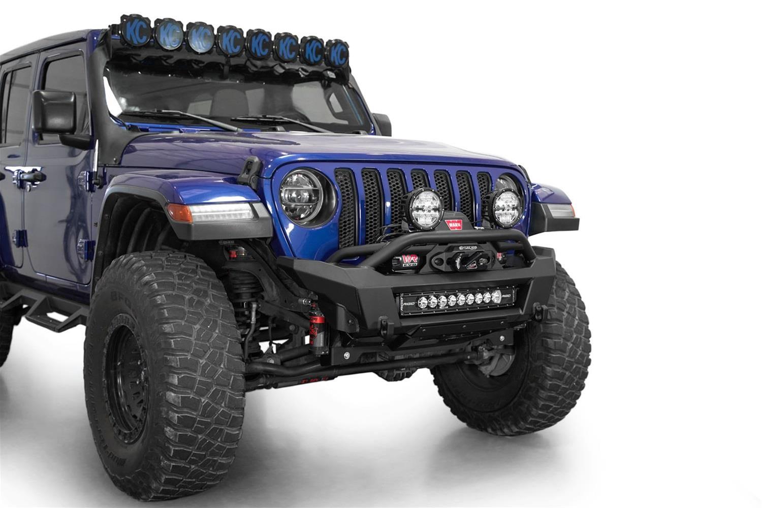 Addictive Desert Designs18-24 Jeep Wrangler JL / 18-24 Jeep Gladiator JT Phantom Front Bumper thumbnail 6