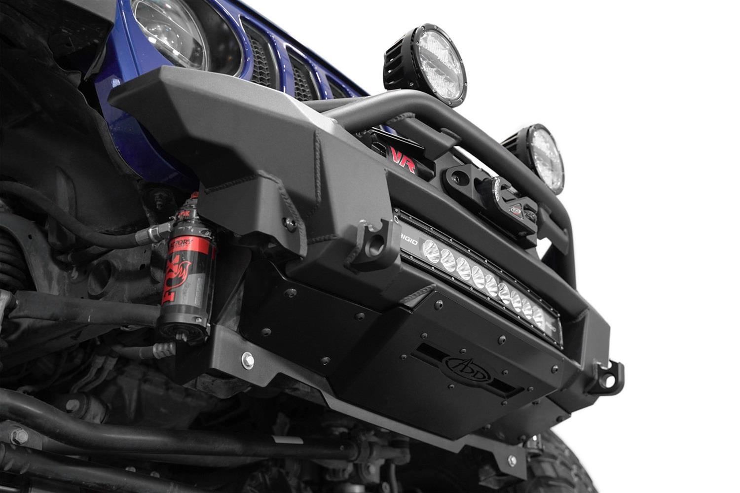 Addictive Desert Designs18-24 Jeep Wrangler JL / 18-24 Jeep Gladiator JT Phantom Front Bumper thumbnail 2