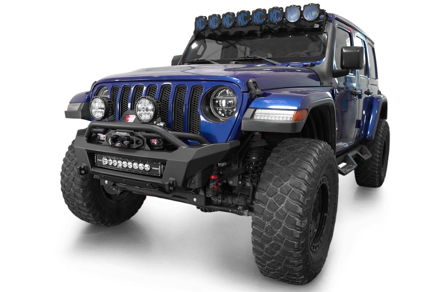 Addictive Desert Designs18-24 Jeep Wrangler JL / 18-24 Jeep Gladiator JT Phantom Front Bumper thumbnail 8