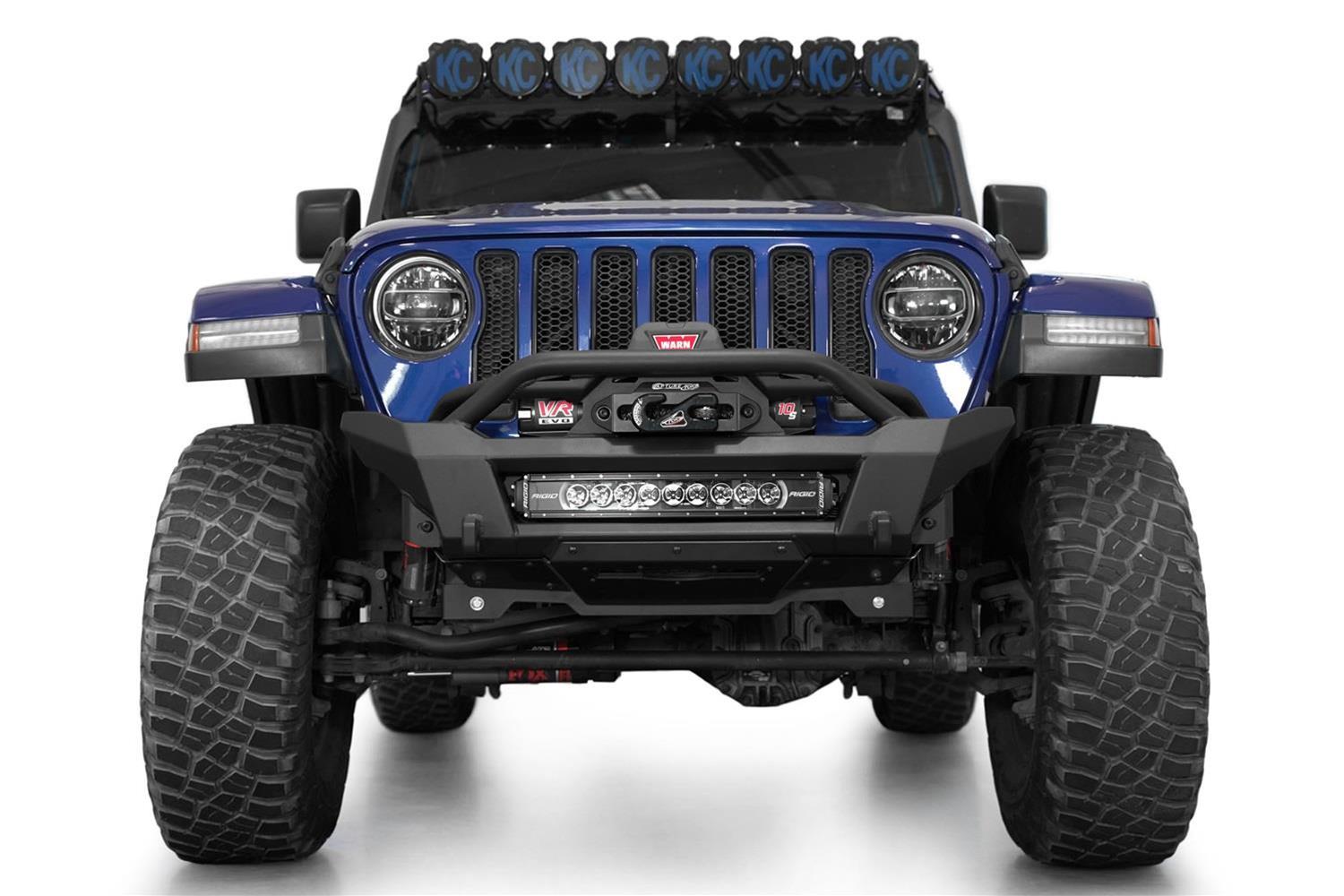 Addictive Desert Designs18-24 Jeep Wrangler JL / 18-24 Jeep Gladiator JT Phantom Front Bumper thumbnail 9