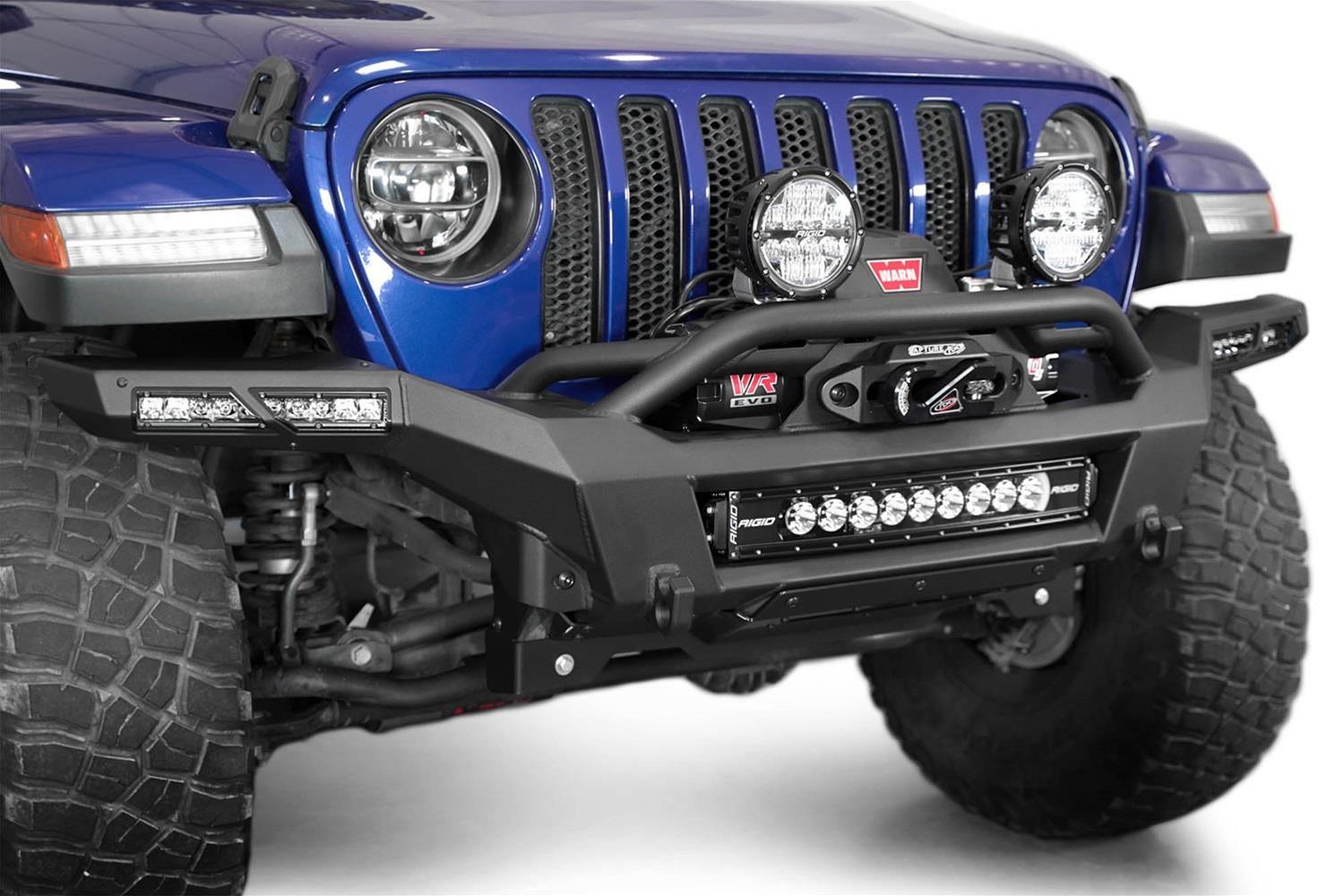 Addictive Desert Designs18-24 Jeep Wrangler JL / 18-24 Jeep Gladiator JT Phantom Winch Front Bumper thumbnail 7