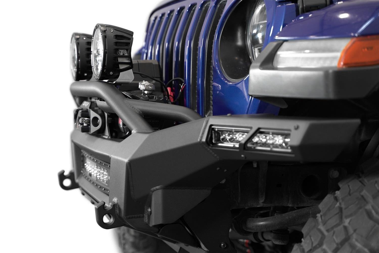 Addictive Desert Designs18-24 Jeep Wrangler JL / 18-24 Jeep Gladiator JT Phantom Winch Front Bumper thumbnail 8