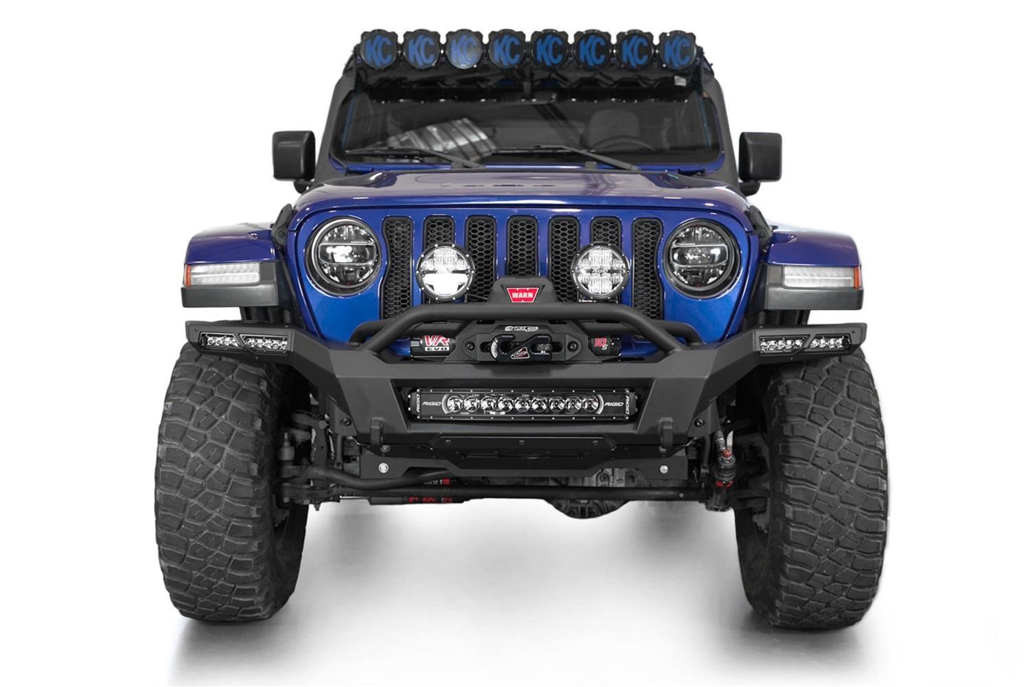 Addictive Desert Designs18-24 Jeep Wrangler JL / 18-24 Jeep Gladiator JT Phantom Winch Front Bumper thumbnail 4