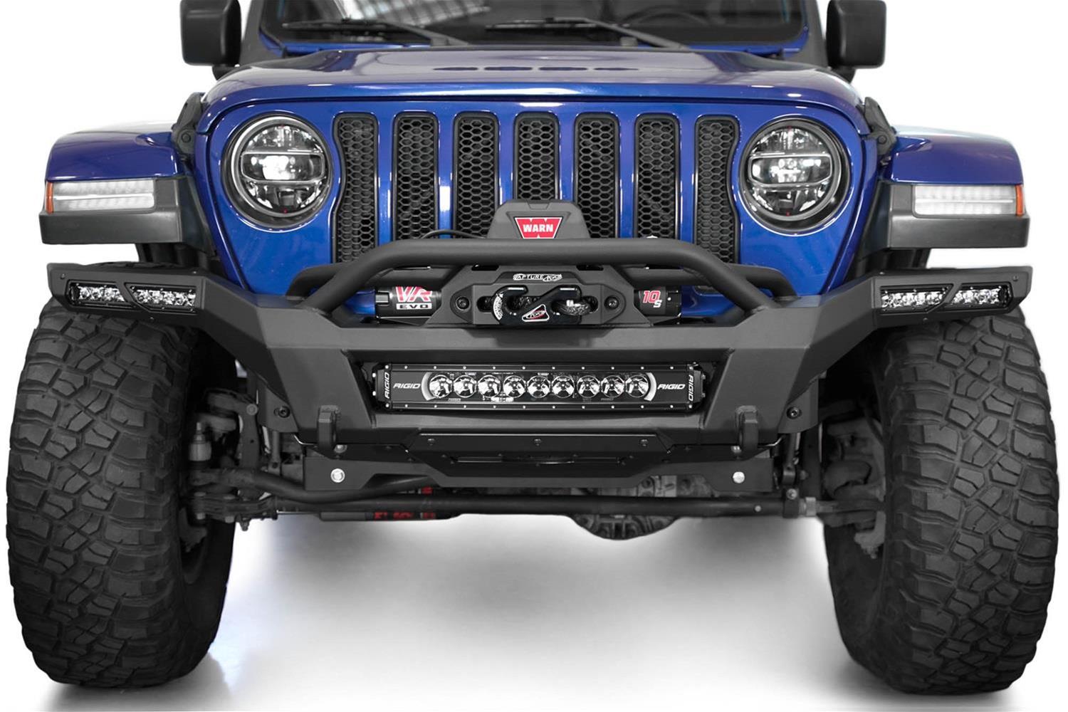 Addictive Desert Designs18-24 Jeep Wrangler JL / 18-24 Jeep Gladiator JT Phantom Winch Front Bumper