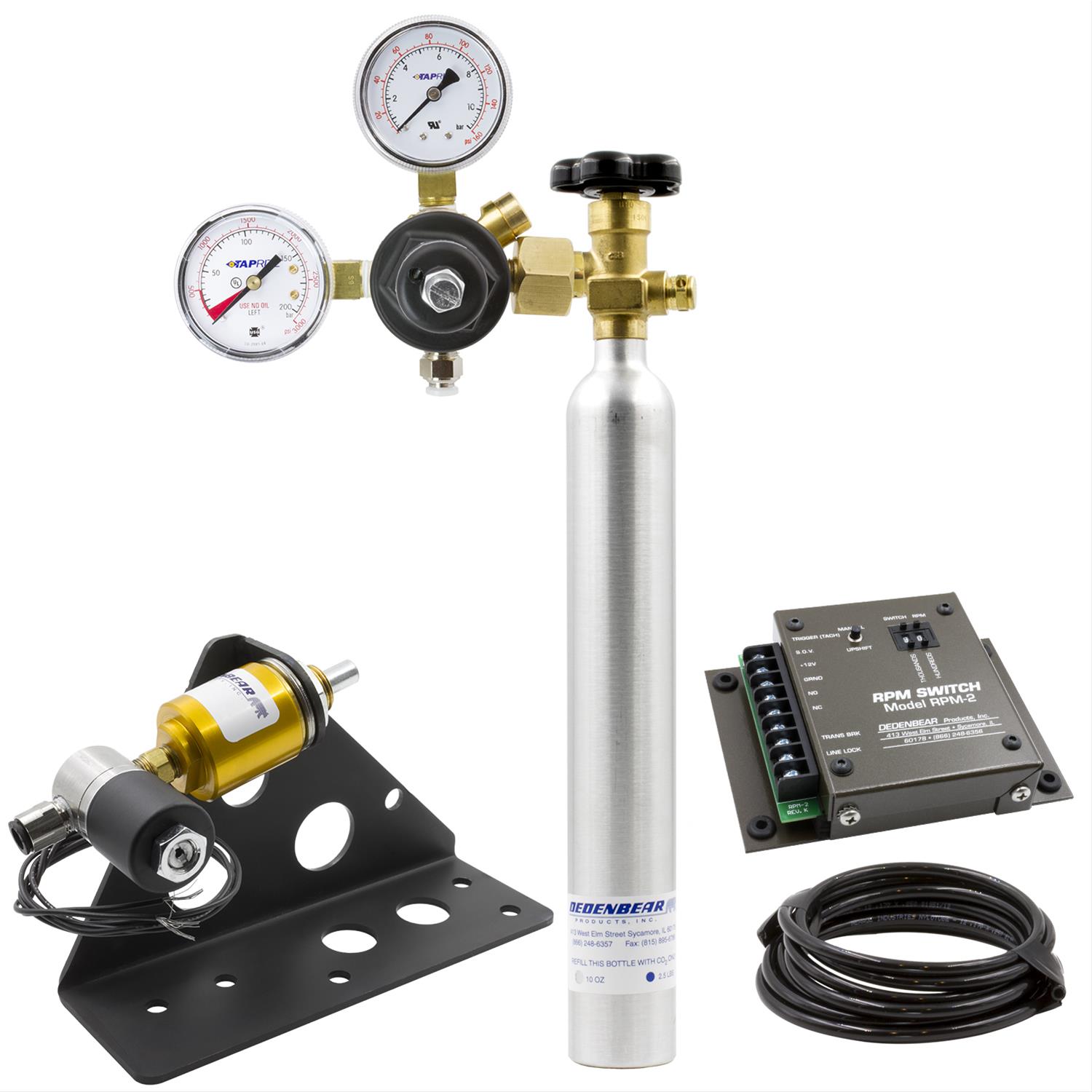Dedenbear Shifter Replacement Parts, Automatic Transmission AS3K CO2 Model #AS3 With RPM Switch & CO2 Bottle Kit