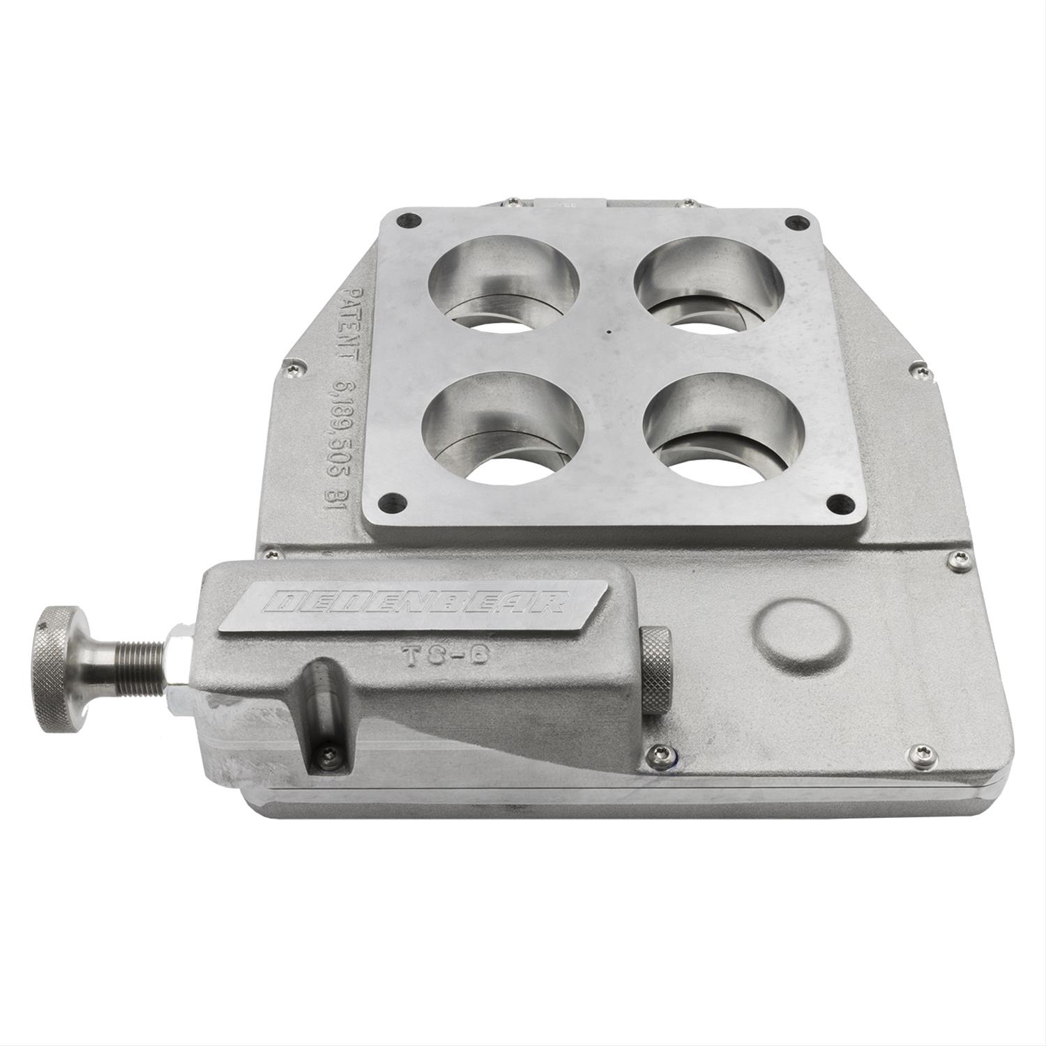 Dedenbear Disc-Style Throttle Stops TS6MB Stop, Disc Style, CO2, Base Plate Style, Manual Adjustment, 2.125 in. Bore, Demon/Holley, Each thumbnail 4