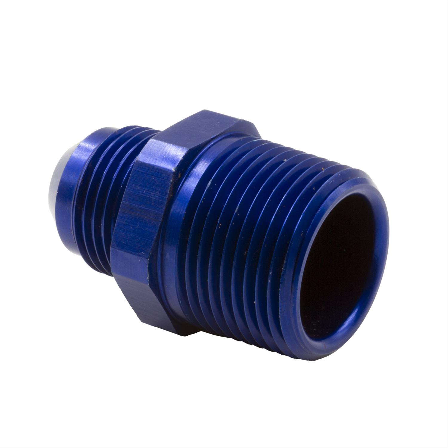 Dedenbear Fittings and Adapters WPF2 ADAPTER, 12 AN TO 1" NPT, BLUE ALUMINUM thumbnail 3