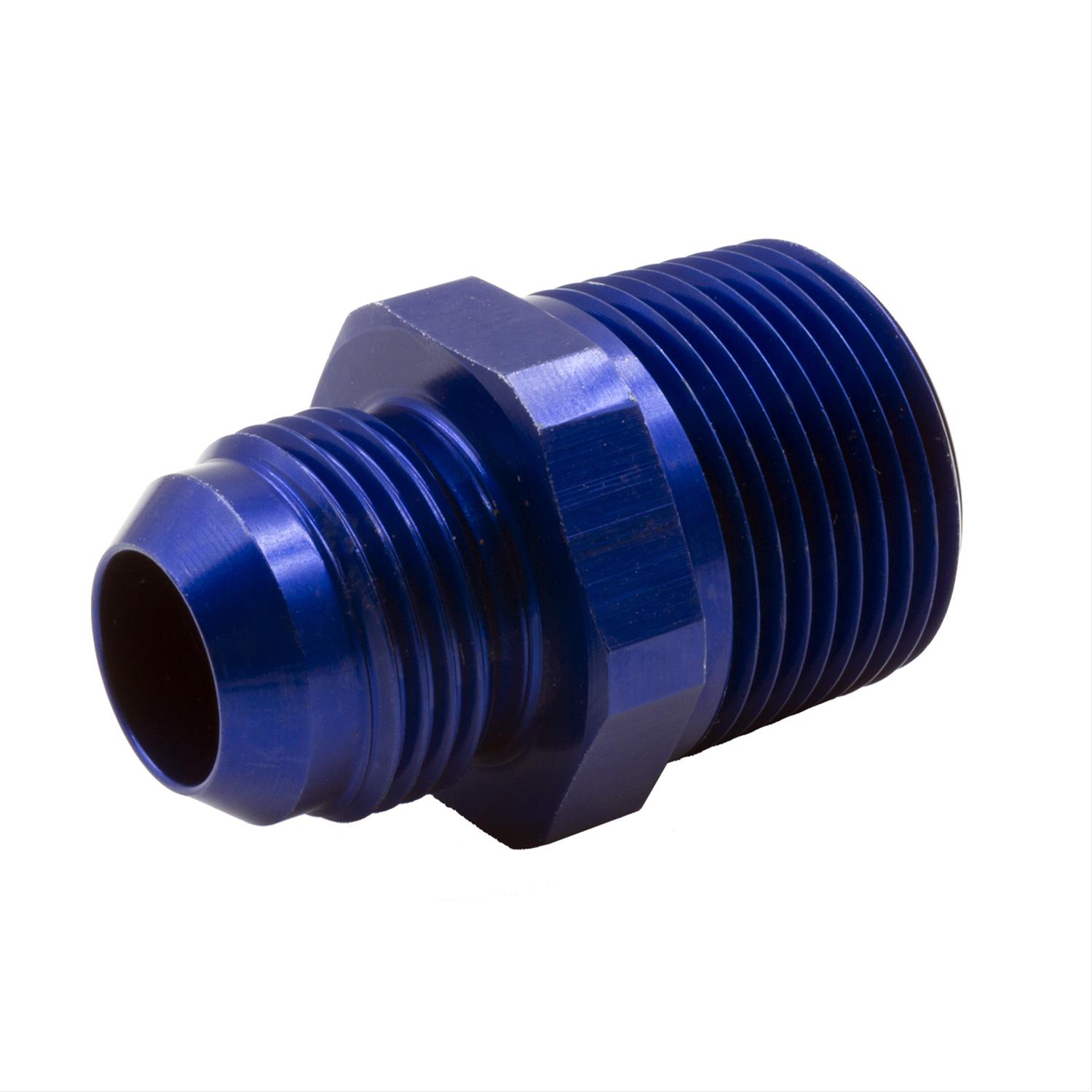 Dedenbear Fittings and Adapters WPF2 ADAPTER, 12 AN TO 1" NPT, BLUE ALUMINUM thumbnail 2
