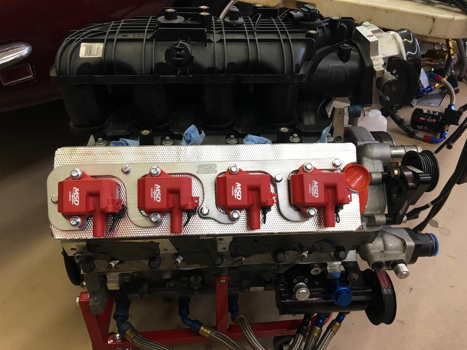 Design Engineering LS Engine Coil Heat Shields Pair Design Engineering LS Engine Coil Heat Shields Pair