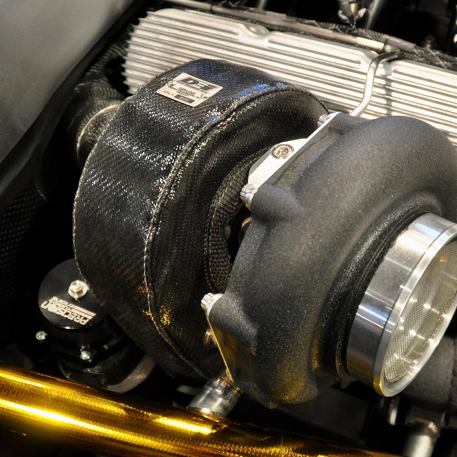 DEI ONYX Gen-3 Series Turbo Heat Shields 10262 Shields, Gen 3, Onyx Series, T6 Style Turbocharger, includes Wrap, Ties, Wire, Kit