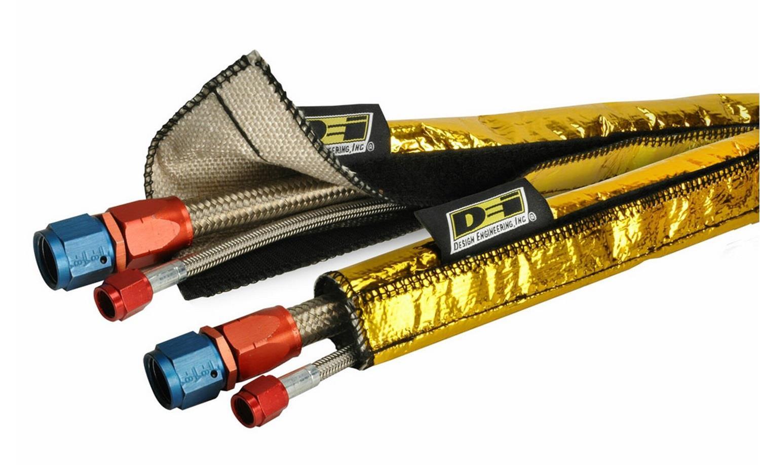 Design Engineering DEI 10924 DEI Heat Sheath GOLD Sleeves Summit Racing