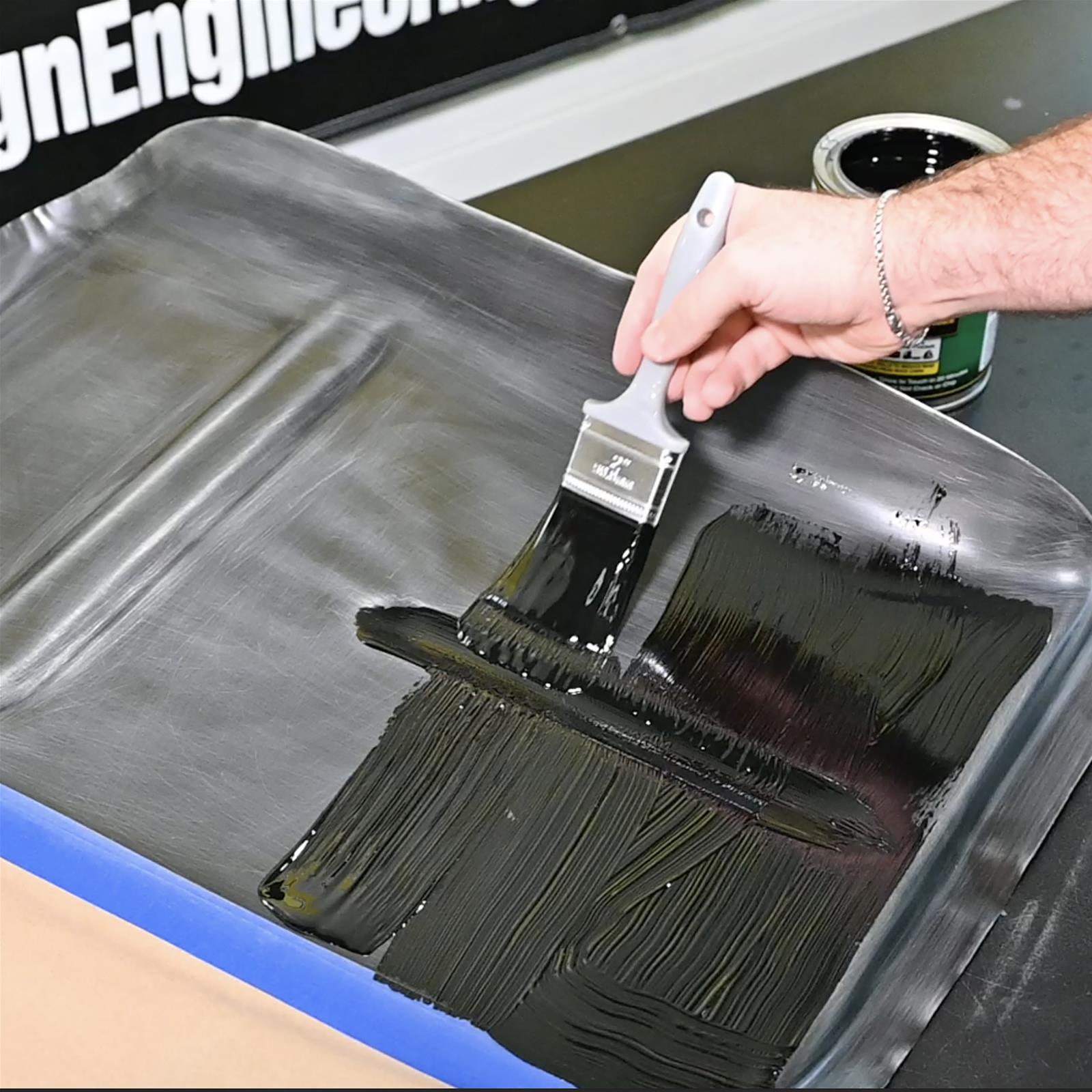 DEI Boom Mat Damping Paints 50219 Sound Deadener, Mat, Brush-On, 1.00 Liter, Black, Each