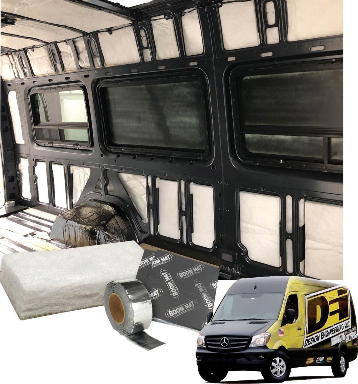 DEI Custom Cut Floor Insulation Kits 51104 Sprinter Van, Dually Kit - 2007-21 - 170-inch Wheelbase