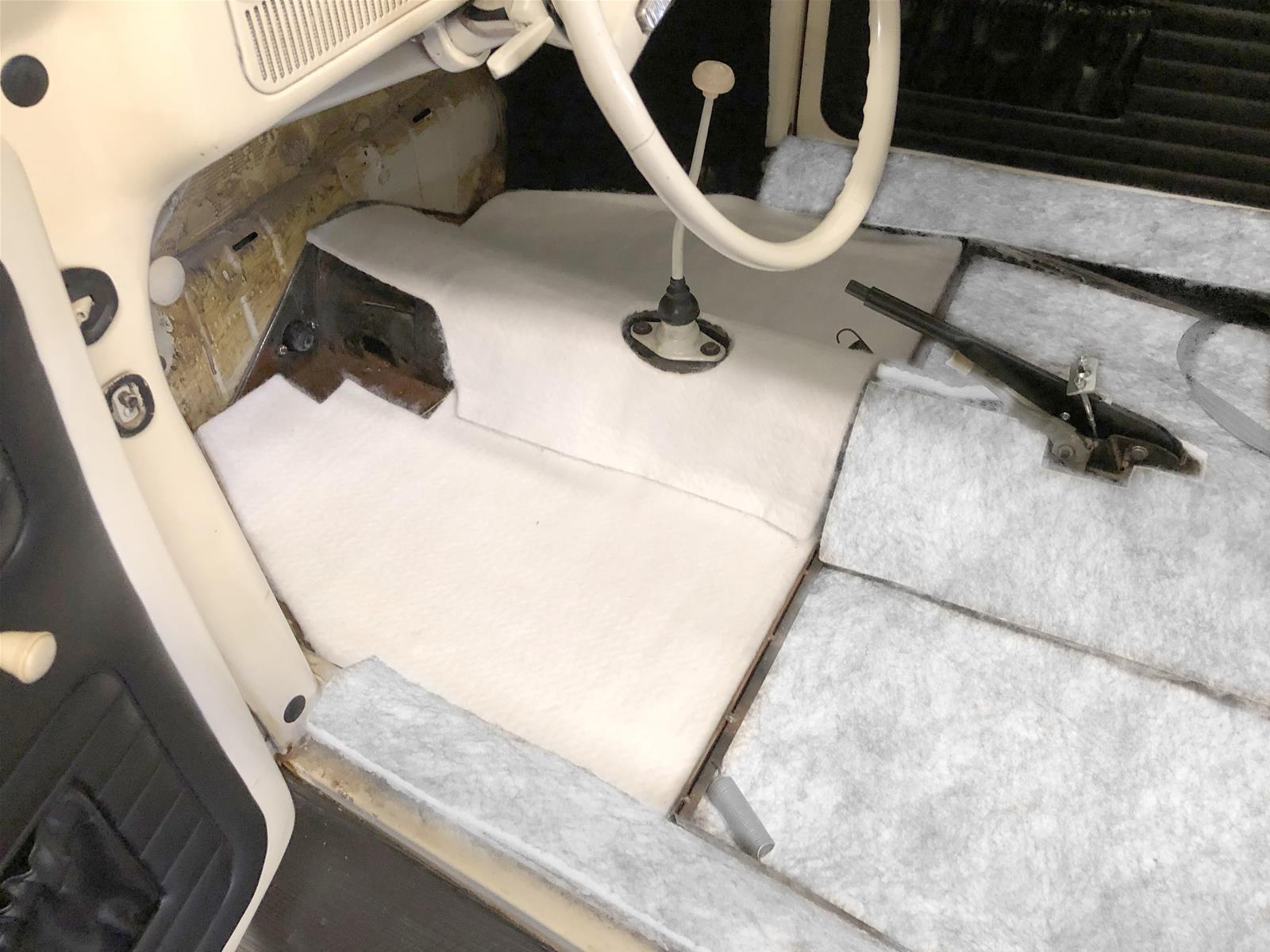 DEI Custom Cut Floor Insulation Kits for VW Beetle 1950-1972 BEETLE, 1971-1972 SUPER BEETLE - 51420 Bug floor insulation kit thumbnail 3