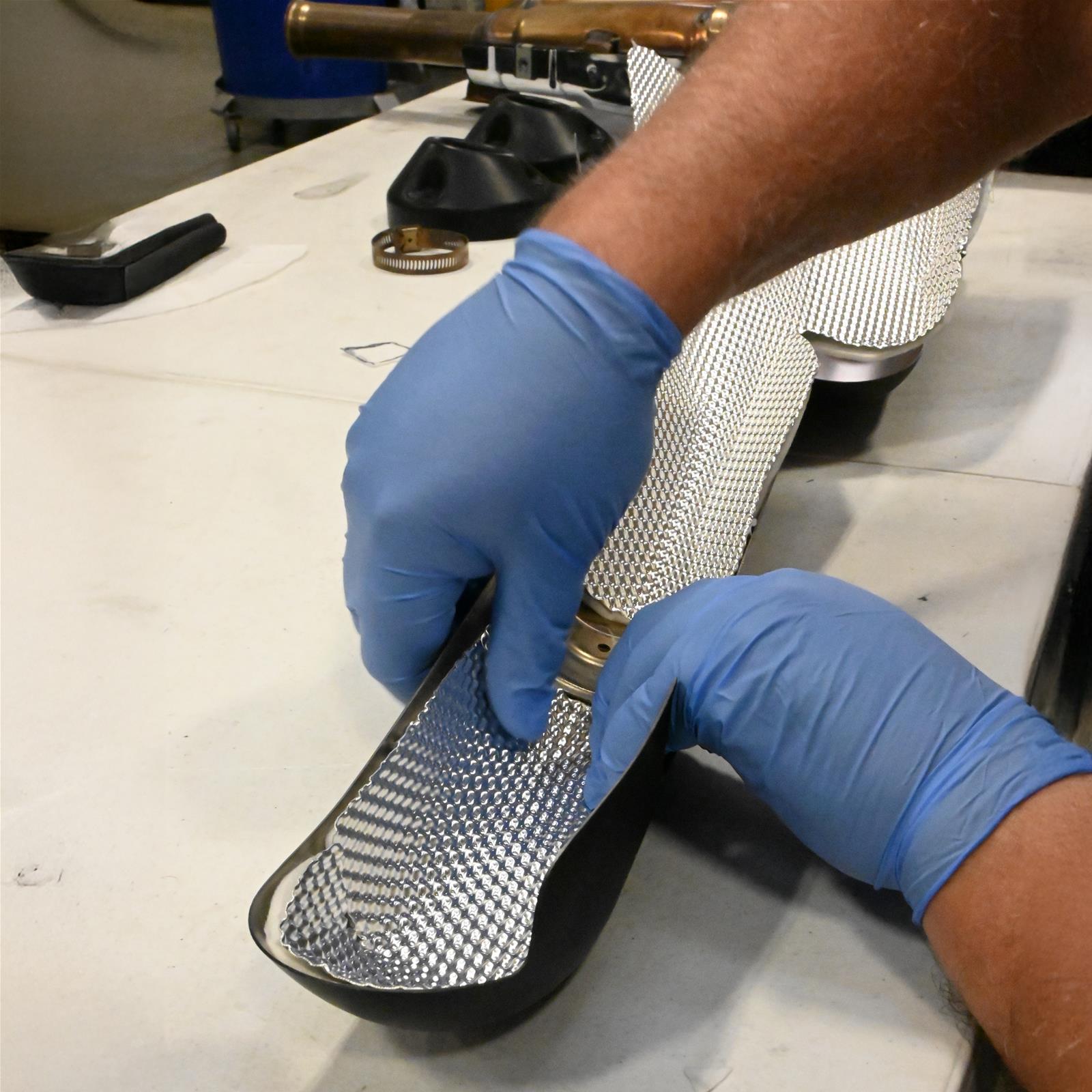 DEI Heat Shield Liners 901068 Liner, Triumph Scrambler, 1200 XE, 1200 XC, Silver, Kit thumbnail 3