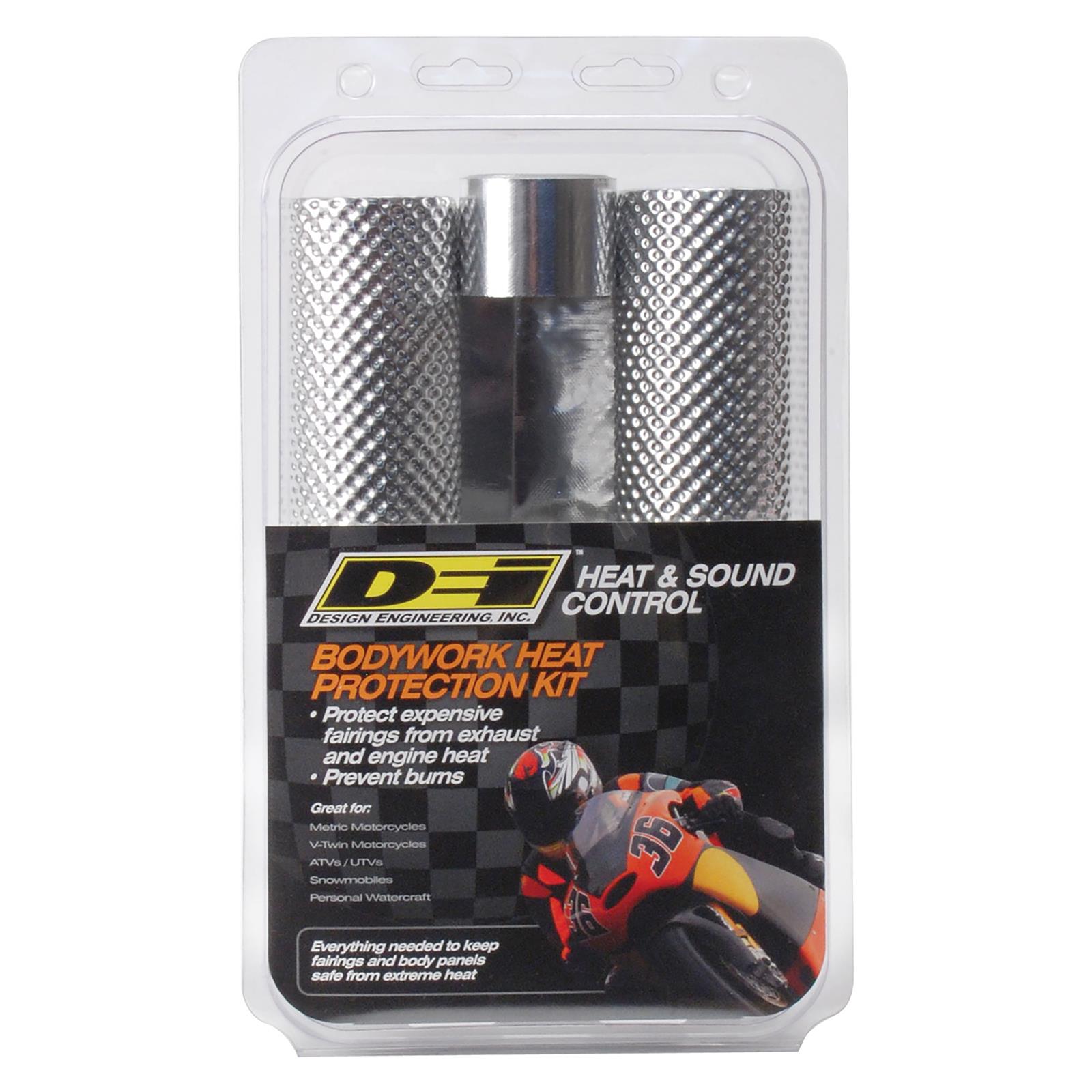 DEI Fairing/Bodywork Protection Kits 902329 Heat Shield Fairing, Bodywork, 1,750 degrees F, Silver, 24 in. Length, 21 in. Width, Kit thumbnail 2