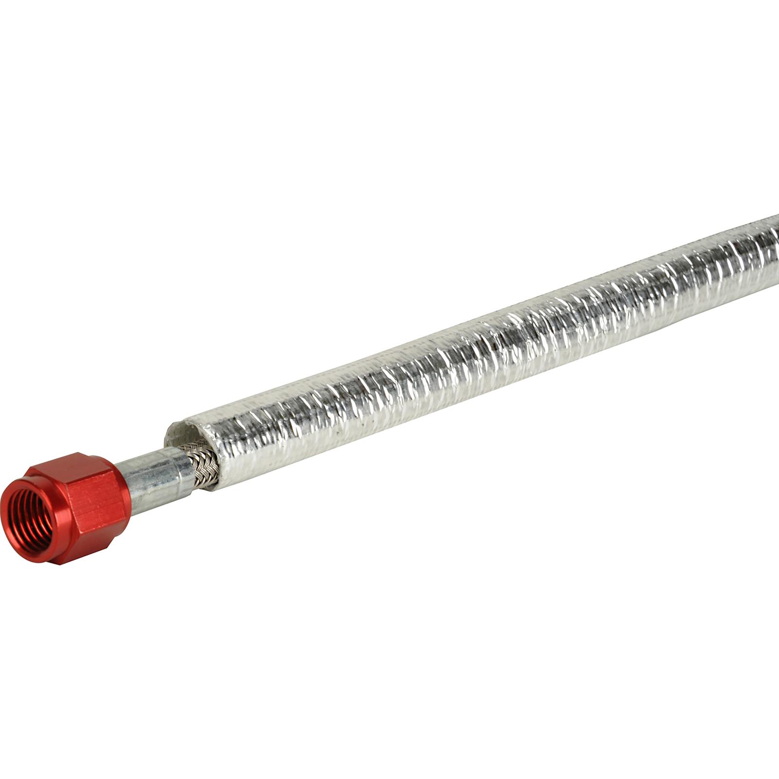 DEI Vapor Block Fuel Line Sleeves 906644 Heat Sleeve, Sleeve, 1,200 degrees F, Silver, 0.375 in. Diameter, 12 in. Length, Each thumbnail 2