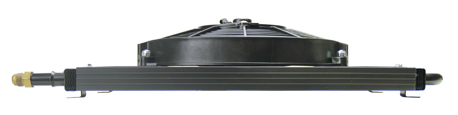 Derale Dyno-Cool Remote Fluid Coolers 12733 Cooler, Tube and Fin, Aluminum, Copper, Black, 7.625 in. x 17.5 in. x 3.75 in., Each thumbnail 3