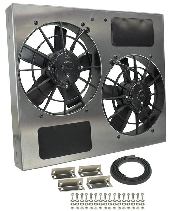 Derale Cooling Products 16835 Derale HighOutput Dual RAD Fan and
