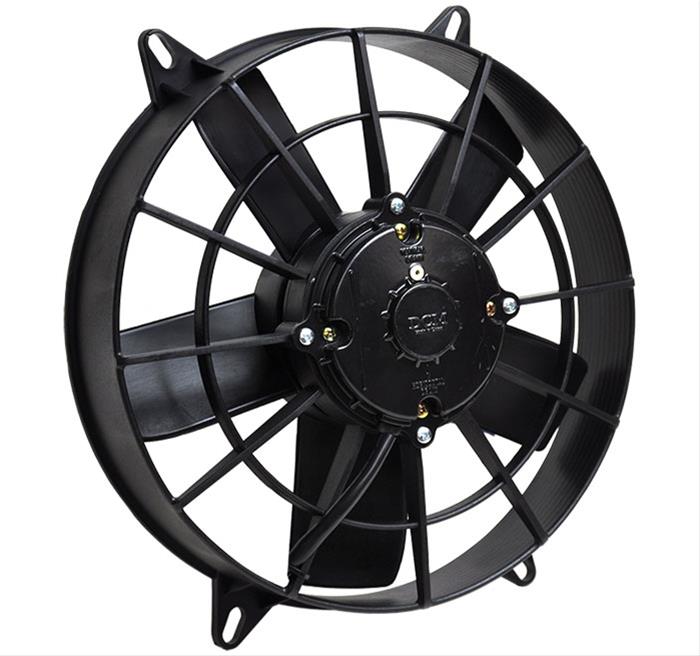 11 Inch 1,380 CFM Derale High-Output Paddle Blade Fan 16920 Fan, Single, Electric, Single, cfm, 11.00 amps, 5 Blades, in. Diameter, Each