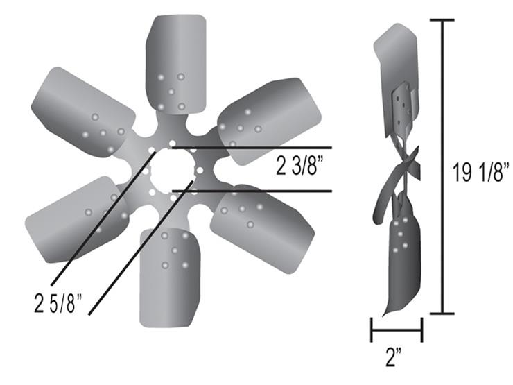 ハルタ Derale Cooling Products 17119 Derale Clutch Fans | Summit Racing