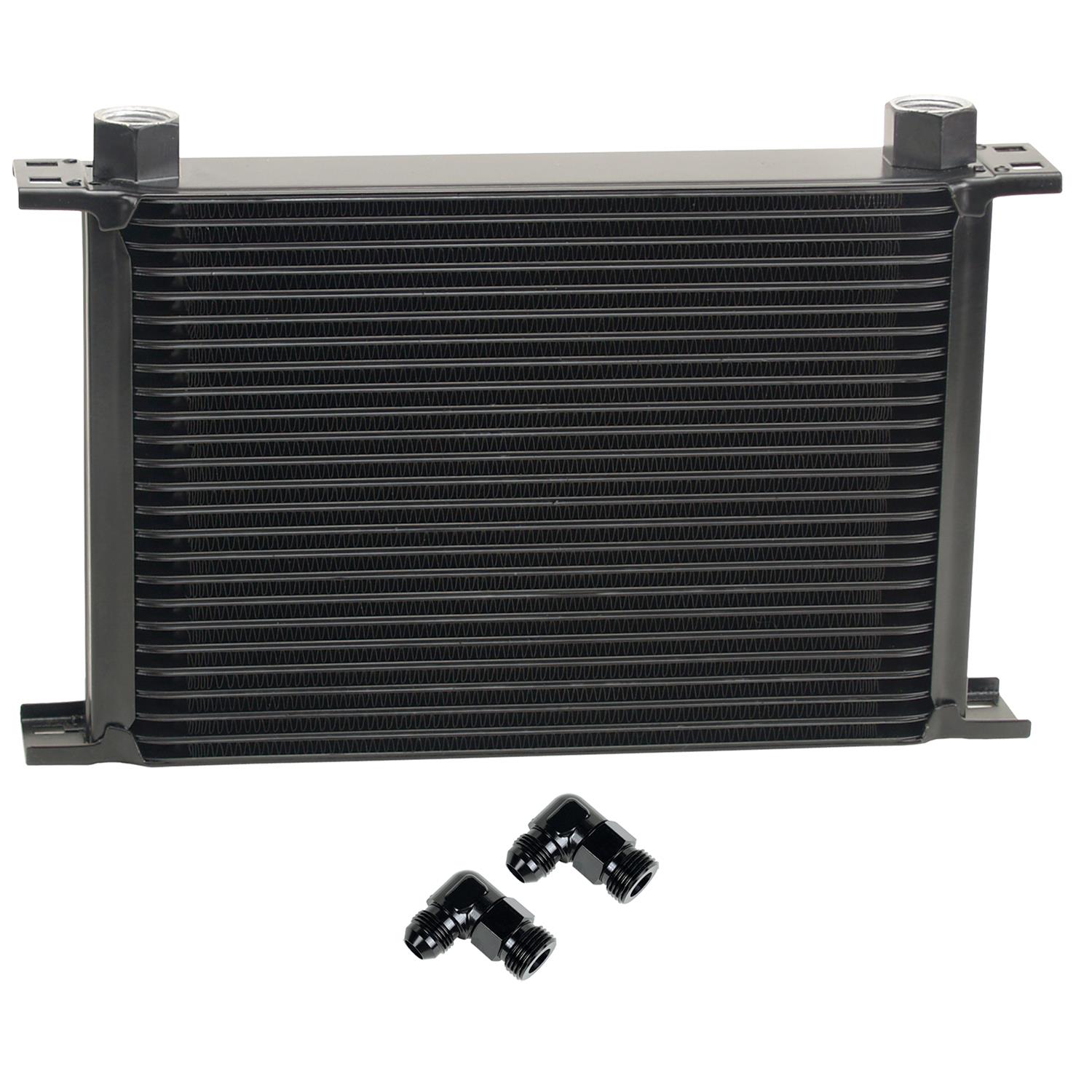 Derale Stacked Plate Fluid Coolers 52588 KIT-Stack Cooler 25 Row (-8AN 90° Swivel)