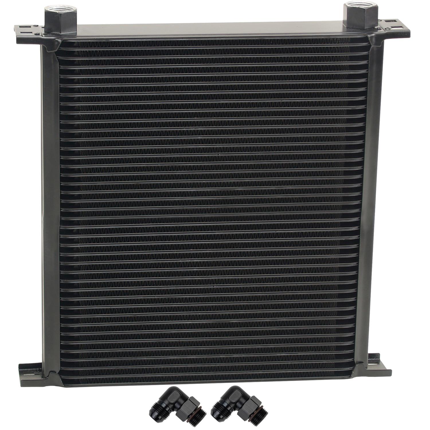 Derale Stacked Plate Fluid Coolers 54080 KIT-Stack Cooler 40 Row (-10AN 90° Swivel)