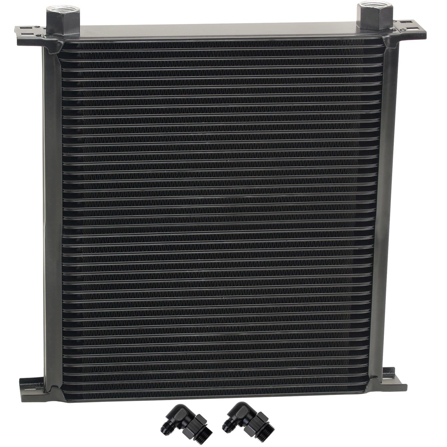 Derale Stacked Plate Fluid Coolers 54086 KIT-Stack Cooler 40 Row (-6AN 90° Swivel)