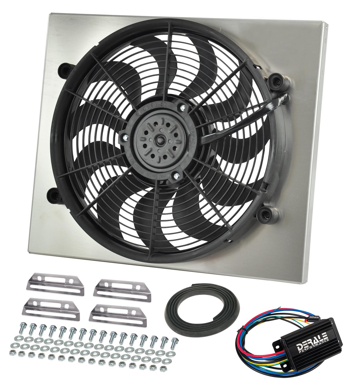 Derale Cooling Products 66822 Derale High-Output RAD Fan and Shroud ...