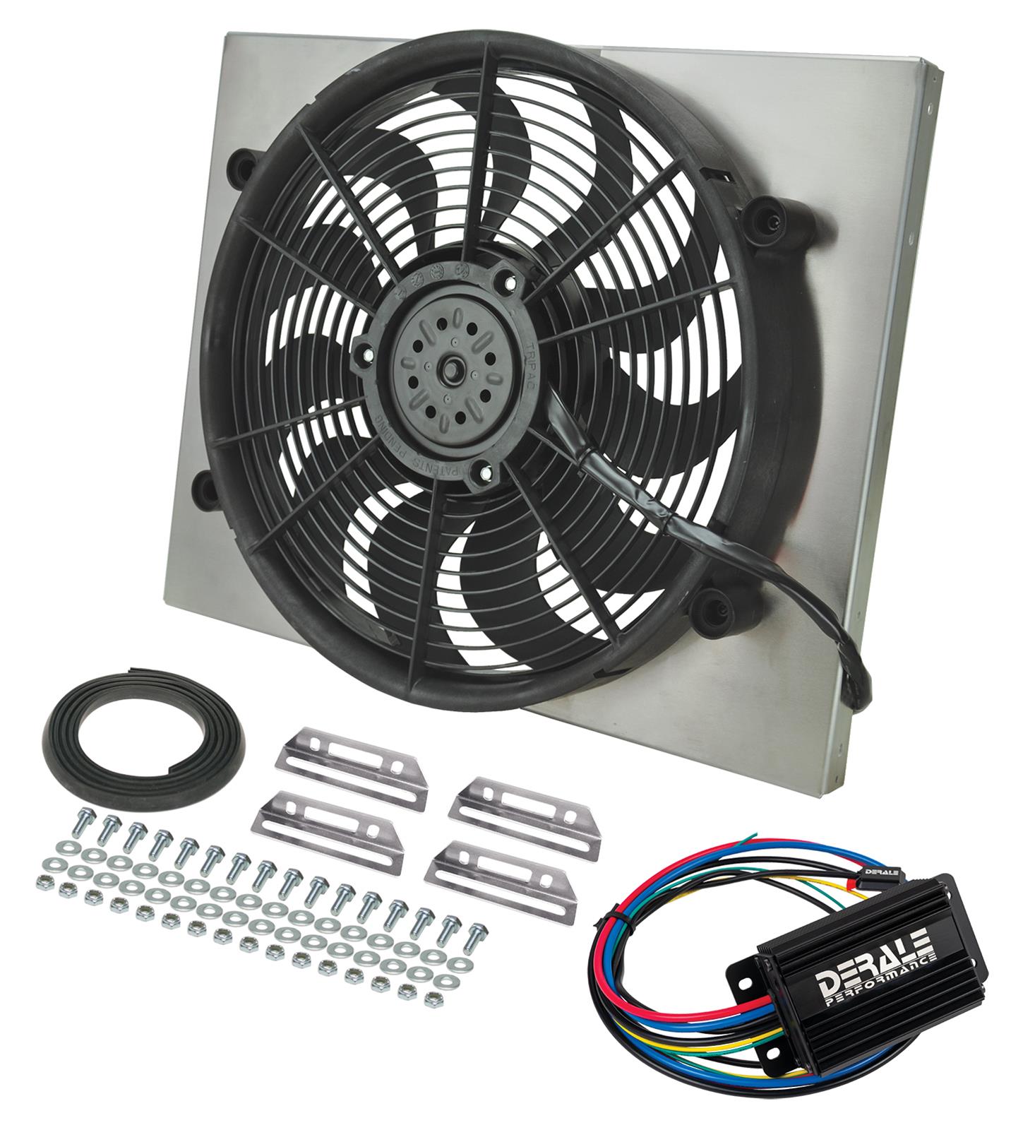 Derale Cooling Products 66823 Derale High-Output RAD Fan and Shroud ...