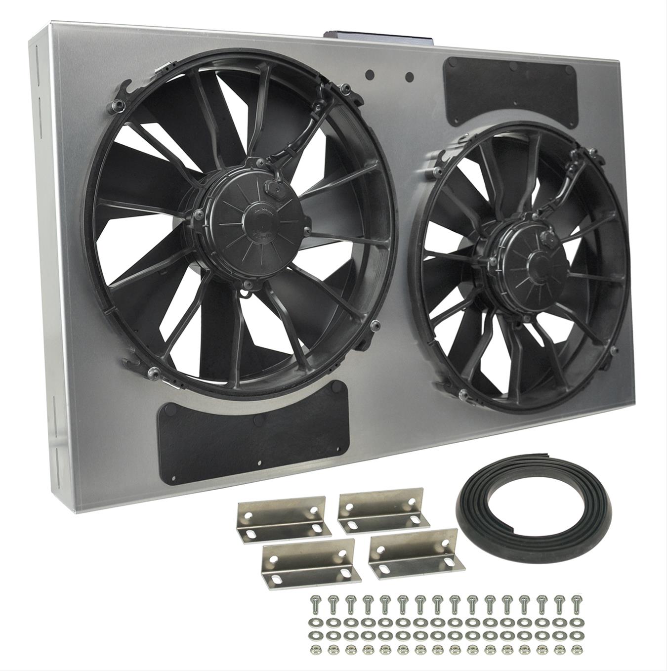 Derale Cooling Products 66838 Derale Pwm Electric Fan Powerpacks Summit Racing