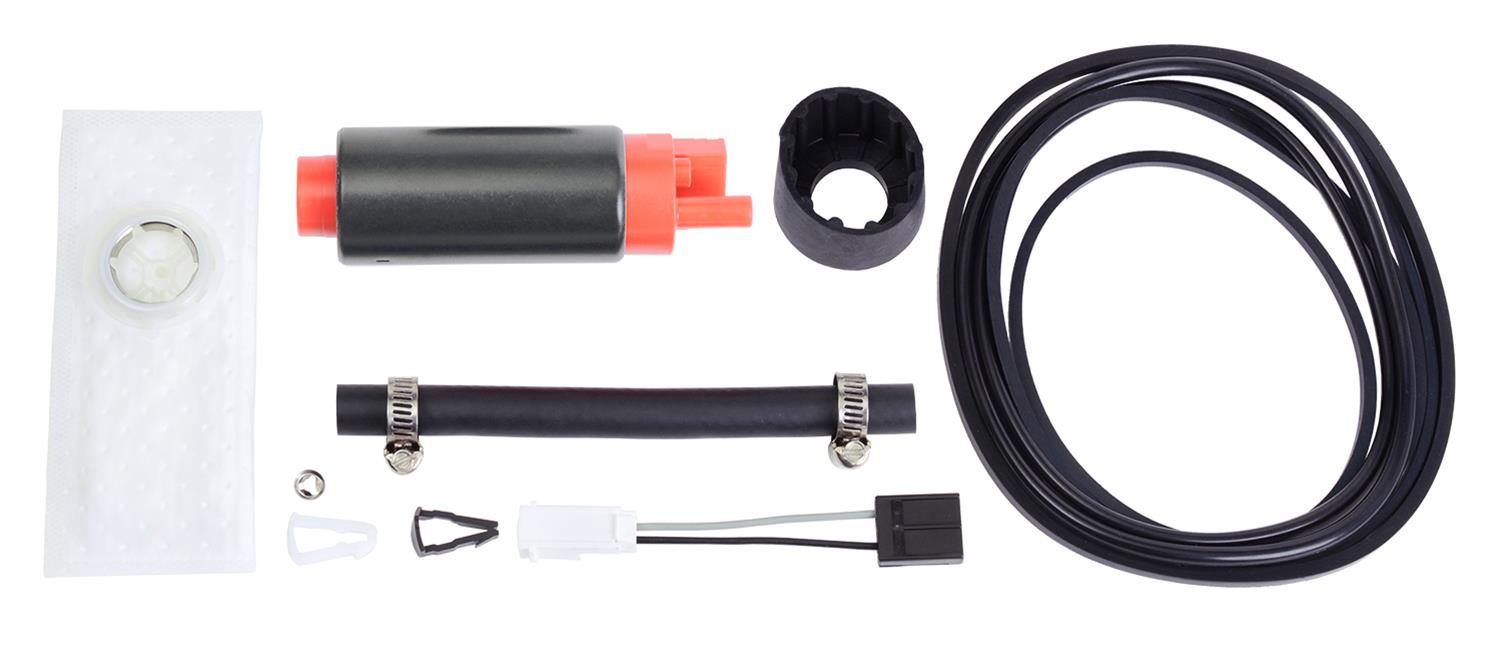 Derale Performance In-Tank Fuel Pumps 71005 High Pump Kit 100 PSI 82mm body length 19mm center inlet