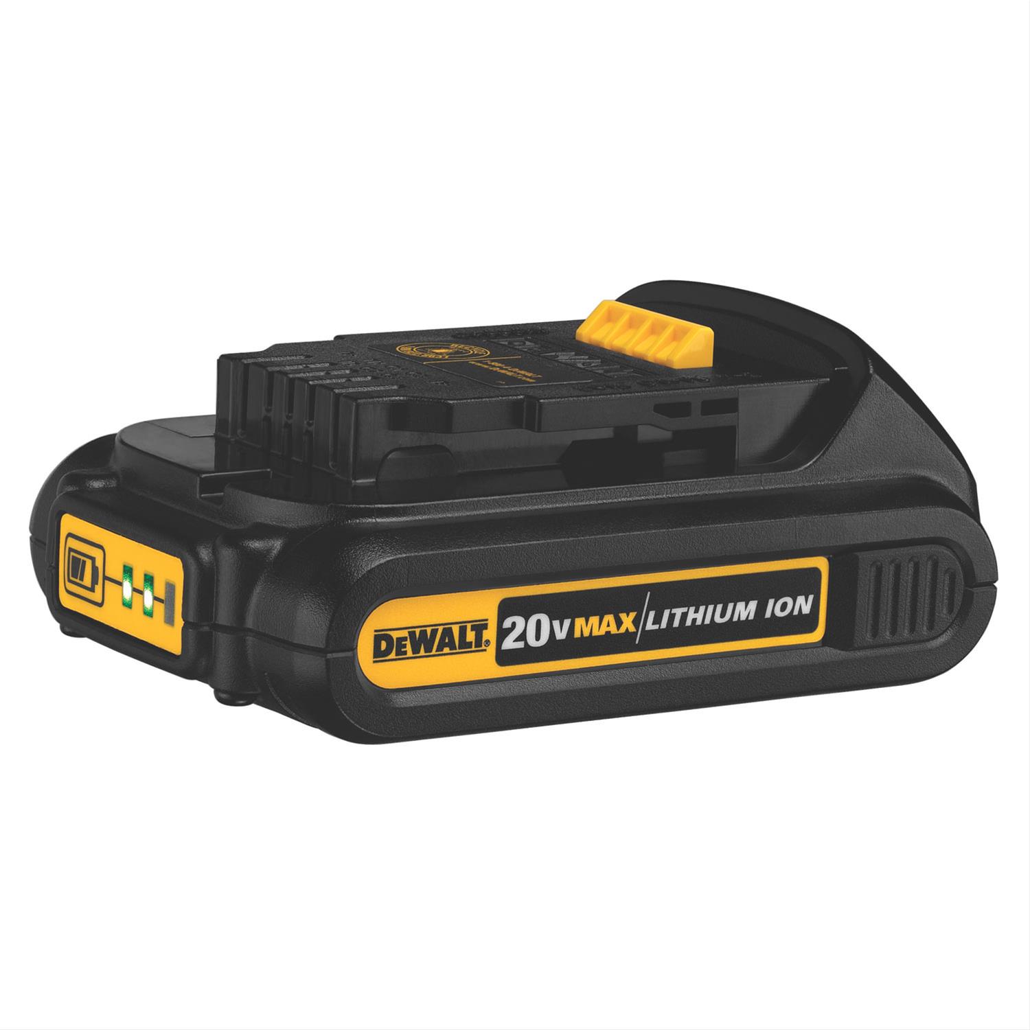 Dewalt DCB201 Dewalt 20 V MAX Lithium-Ion Battery Packs | Summit Racing