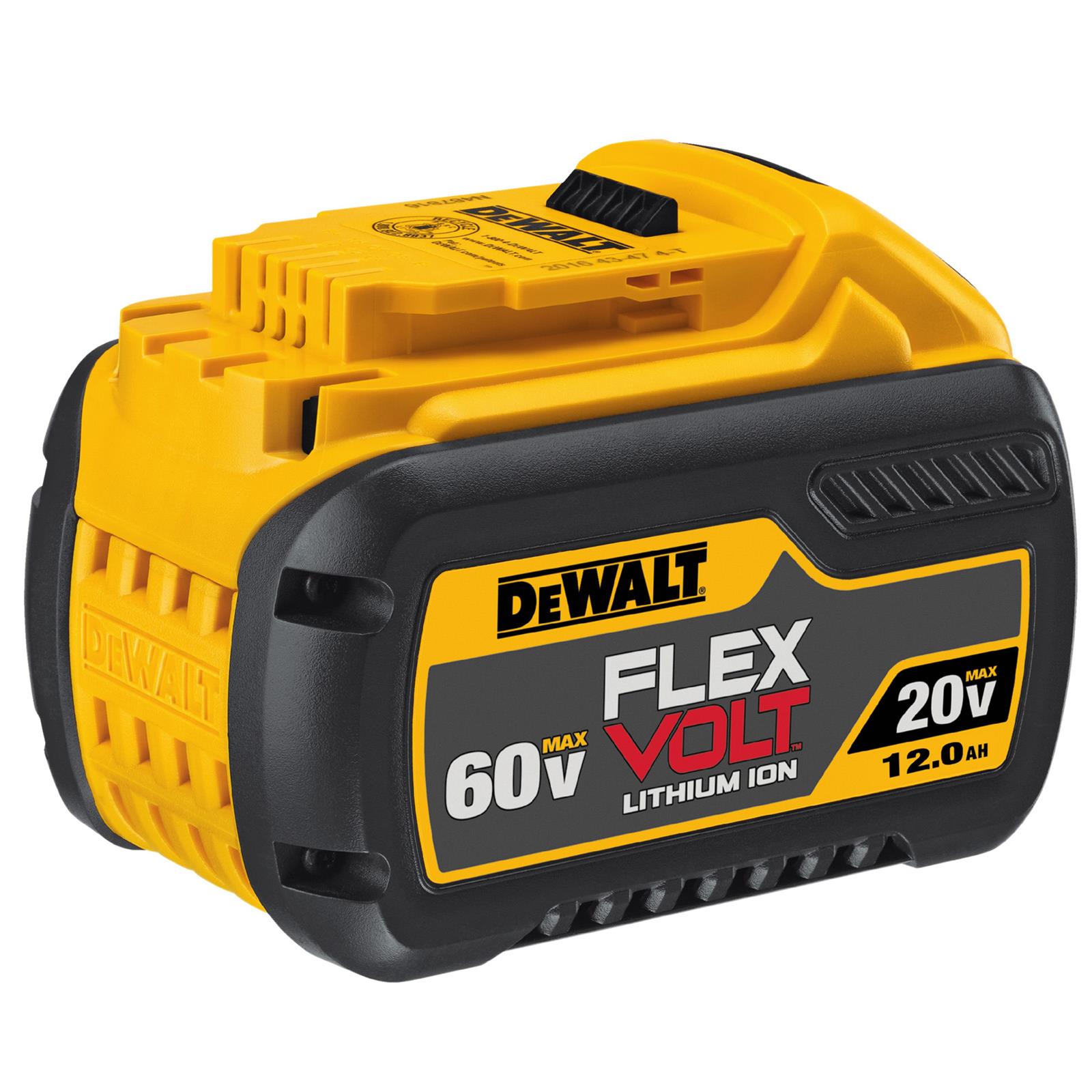 Dewalt DCB612 Dewalt FLEXVOLT 20 V/60 V MAX 12.0 Ah Lithium-Ion Battery ...