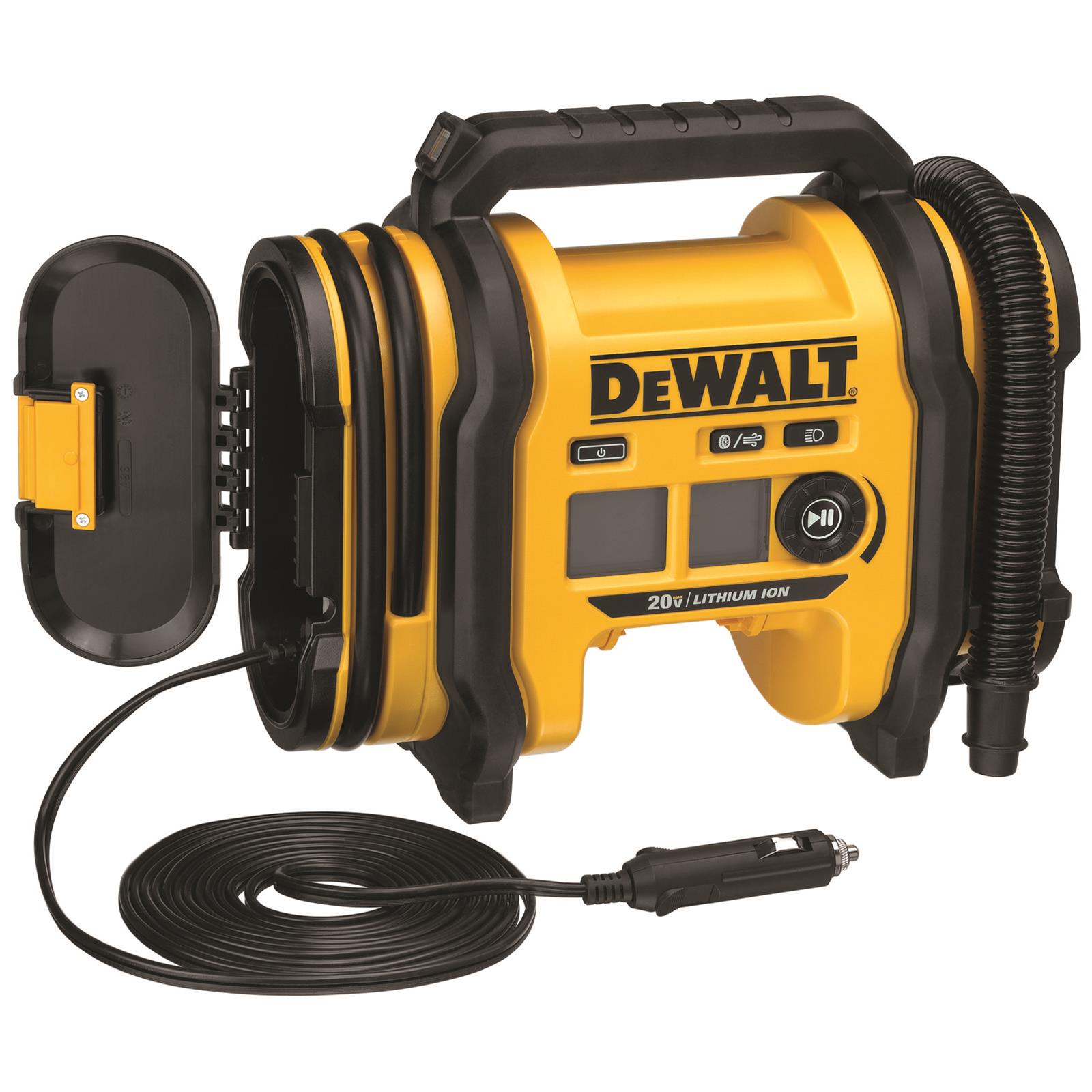 Dewalt DCC020IB Dewalt 20 V MAX Corded/Cordless Air Inflators Summit